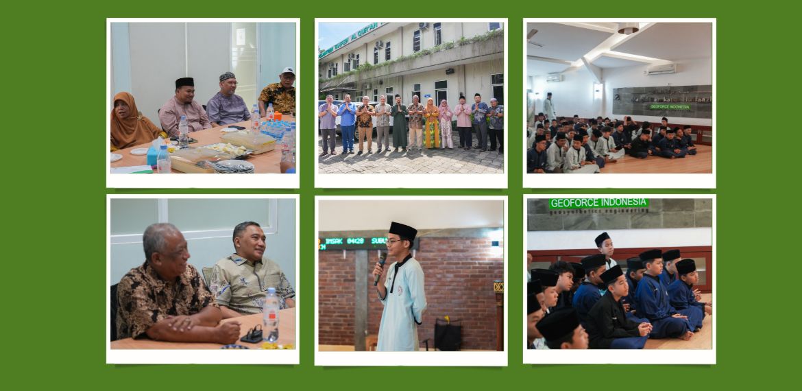 Halal Bihalal PT Geoforce Indonesia Bersama Yayasan BPI dan Santri PTQ Iqro Putra
