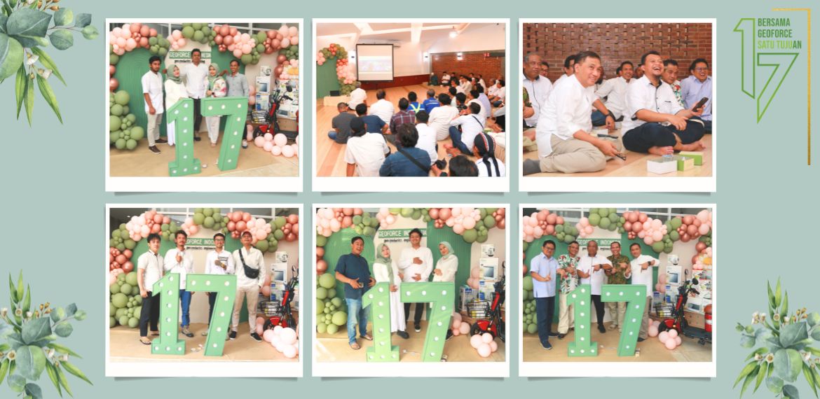 HARI ULANG TAHUN DAN HALAL BIHALAL PT GEOFORCE INDONESIA