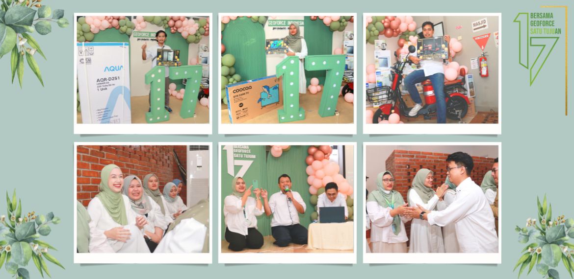 HARI ULANG TAHUN DAN HALAL BIHALAL PT GEOFORCE INDONESIA